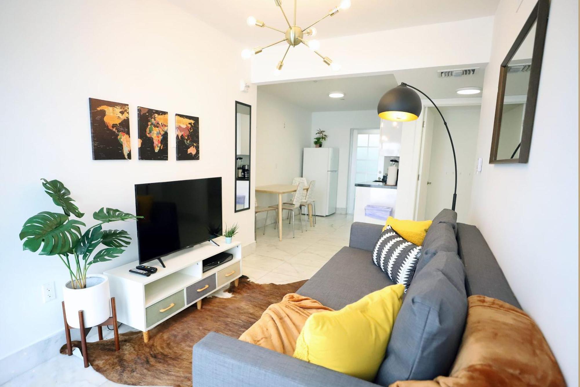South Beach 2 Bedroom Family Pet Friendly Apartment With Free Parking On Premise Miami Beach Exterior photo